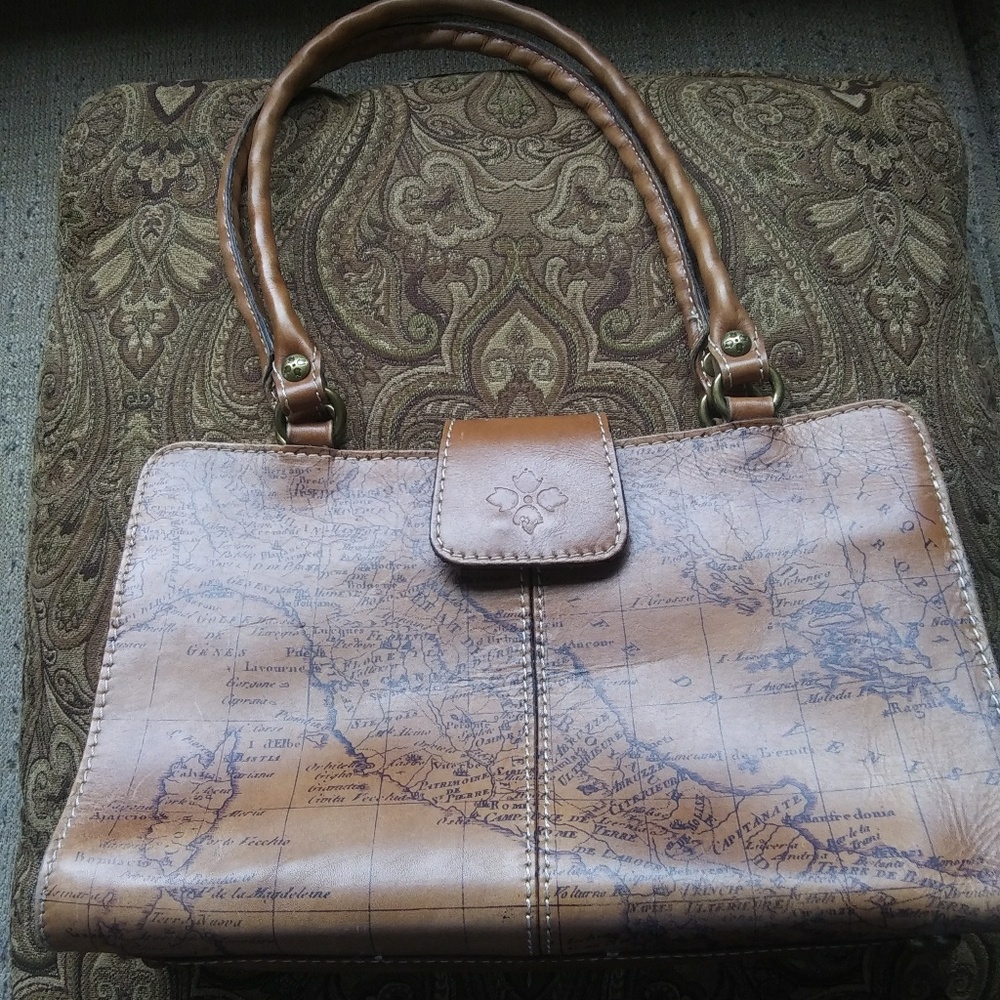 Patricia Nash World Map Purse